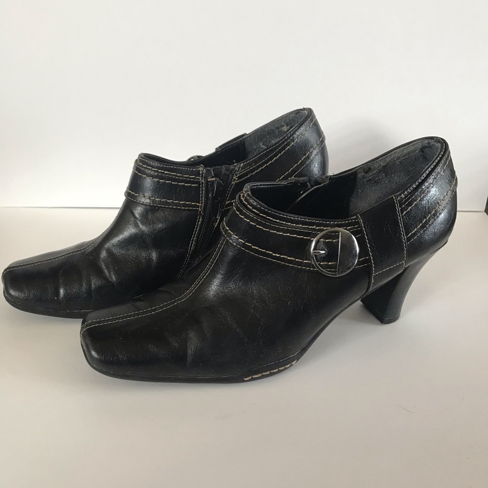 Fascination Leather Booties